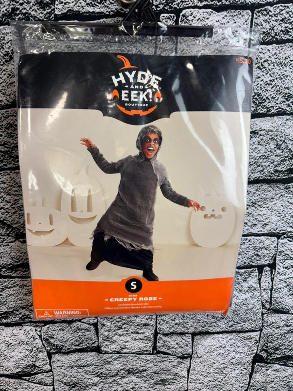 Kids Hyde & Eek Creepy Robe Costume - Small (6/7)